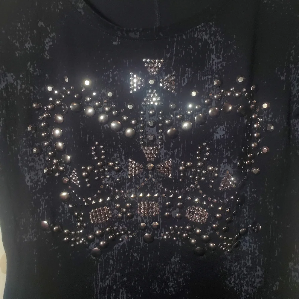 PRELOVED ROCK & REPUBLIC STUDDED LONG SLEEVE size s - Picture 3 of 4
